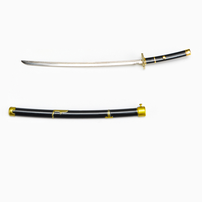 Макет оружия «Сувенирная катана Юбасири», 24 см, чёрная