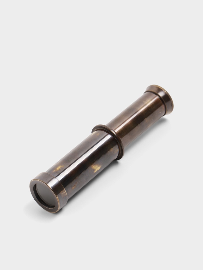 Подзорная труба «Юнга», 4х-кратное увеличение, 10×2×2 см, латунь