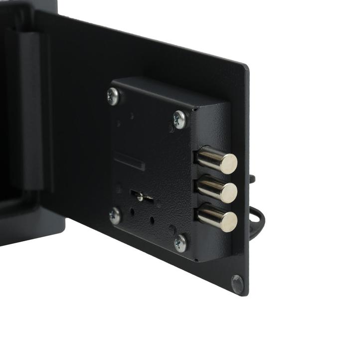 Сейф мебельный ключевой AIKO T – 170 KL, 260×230×170 мм, цвет серый