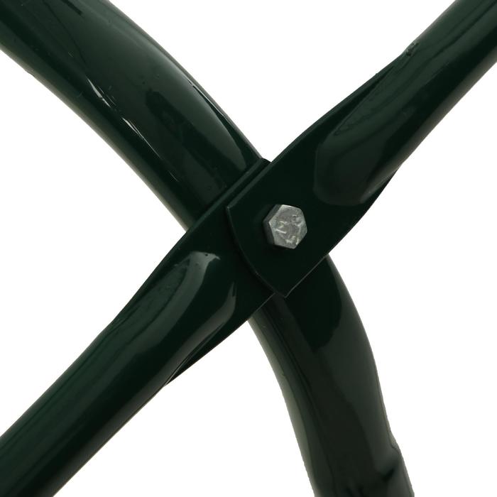 Мини-теплица, 1.25×1.4×1.15 м, стальной каркас d=16 мм, спанбонд 60 г/м²