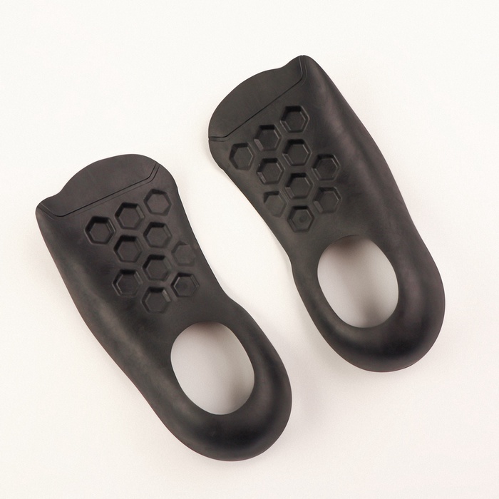 Полустельки для обуви, S р-р, 15×6 см, пара, чёрные