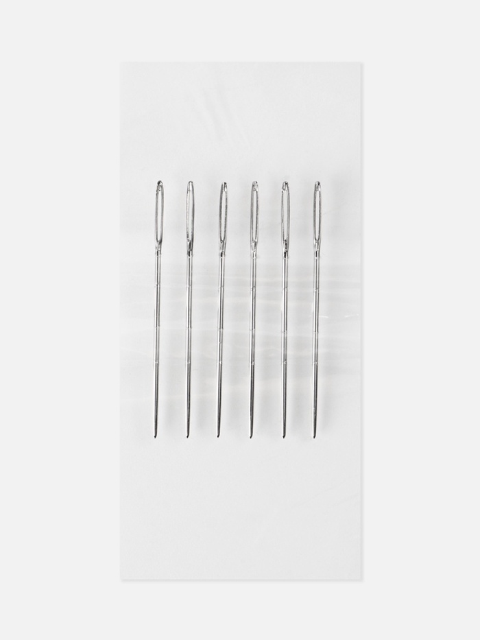 Иглы для вышивания TEIRA, d=0.95, 4 см, набор 6 шт.