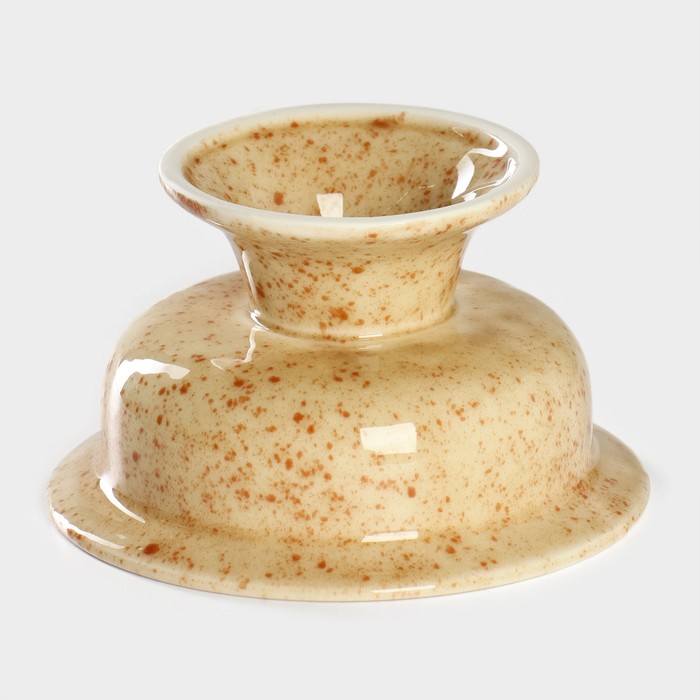 Креманка Magistro Stone, 150 мл, d=11.7 см, фарфор, бежевая