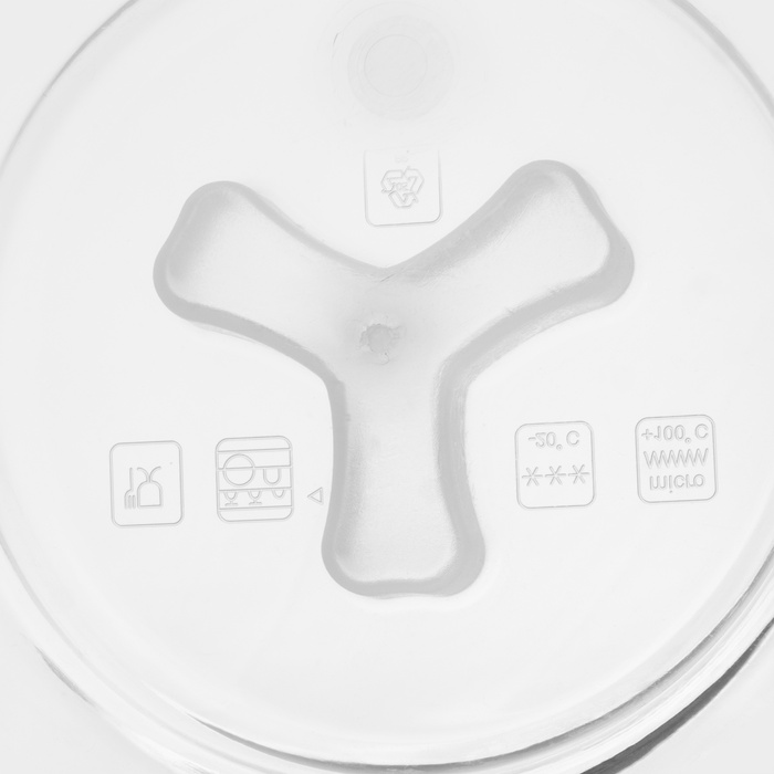 Крышка для СВЧ Verona, d=23 см, внутренний d=22 см, пластик