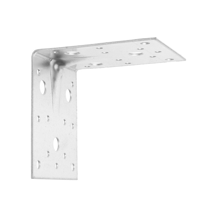 Уголок крепежный усиленный ТУНДРА krep, 100×100×85×2 мм, в упаковке 25 шт.