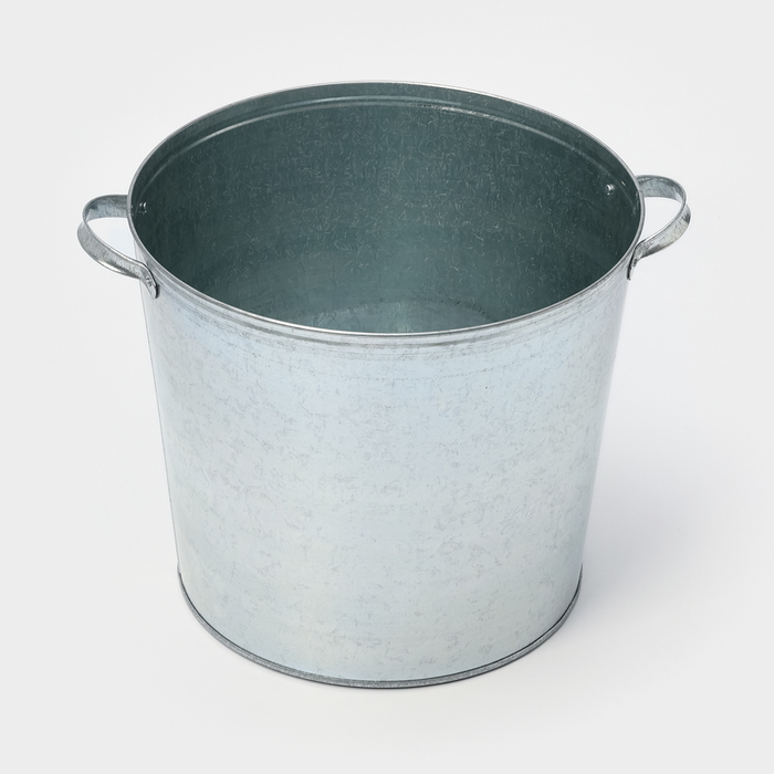 Бак для белья оцинкованный, 32 л, без решётки, ГОСТ