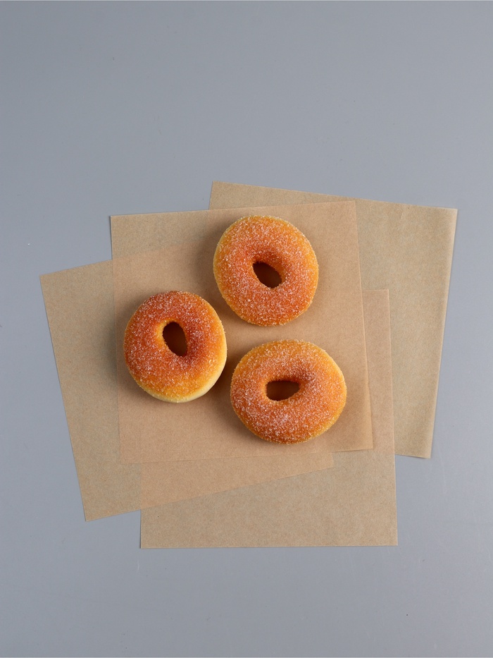 Бумага для выпечки пергаментная UPAK LAND, в листах, 18×18 см, бежевая