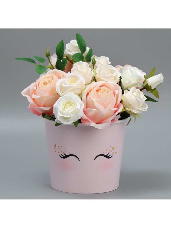 Стакан для цветов «Глазки», 1500 мл