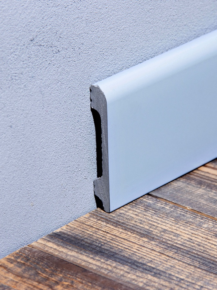 Плинтус напольный «Солид» 8 UHD 05/80, 13×80×2400 мм, цвет сумеречно синий