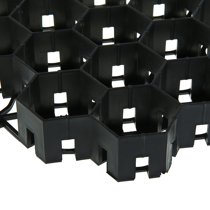 Газонная решётка ERFOLG Green Parking, 40×60 см, чёрная