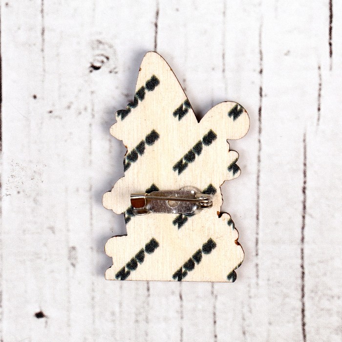 Деревянный значок «Морожедом»