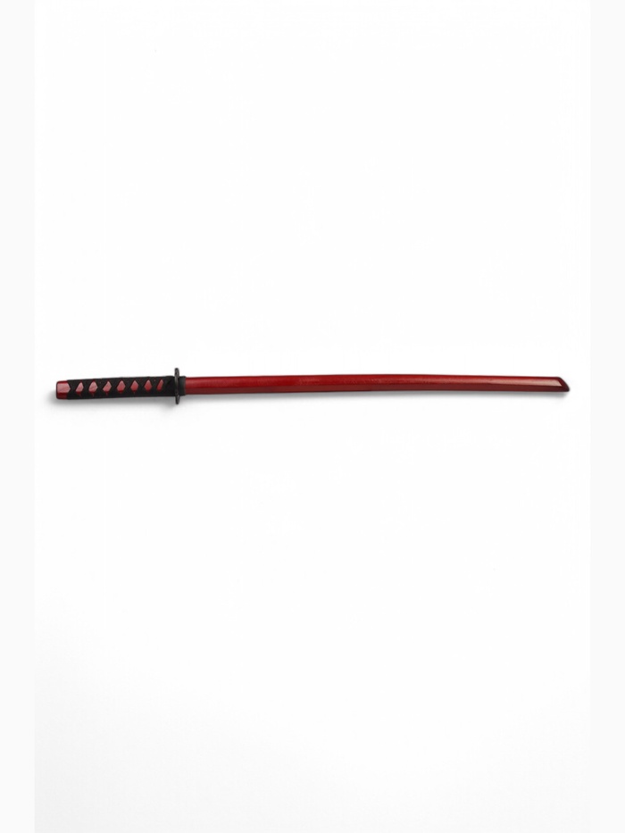 Макет оружия «Боккен тренировочный», красный, 100 см