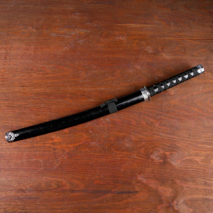 Макет оружия «Сувенирные катаны на подставке 3в1. Рептилия», подарочный набор, ножны кожзам, 47 см; 70 см; 89 см