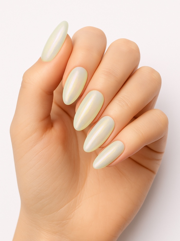 Жидкая втирка для ногтей, 5 мл, жёлтая