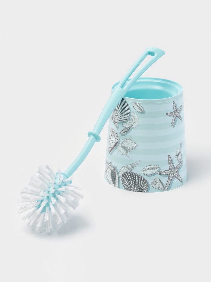 Ёршик для унитаза «Морской», 12×12×36.5 см, с подставкой