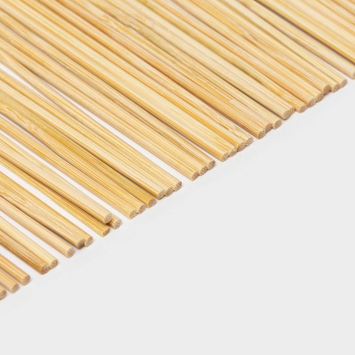 Набор шампуров Доляна, 25 см, d=3 мм, 85-90 шт., бамбук