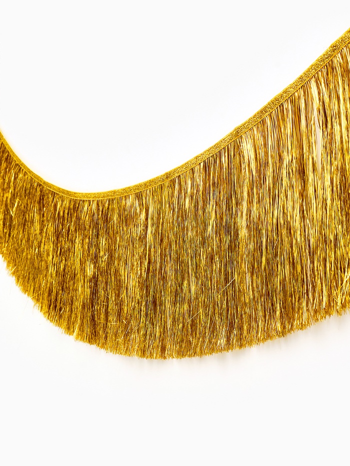 Гирлянда «Бахрома», 2 метра, золотая