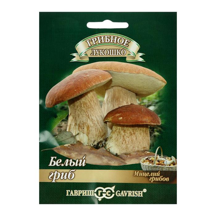 Семена Мицелий грибов «Белый гриб», на зерновом субстрате, 15 мл, «Гавриш»
