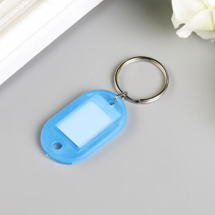 Бирка для ключей на кольце «Идентификатор. Крошка», пластик, МИКС