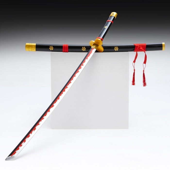 Макет оружия «Сувенирная катана. Зоро», 101 см, клинок 73 см×7 мм, деревянная