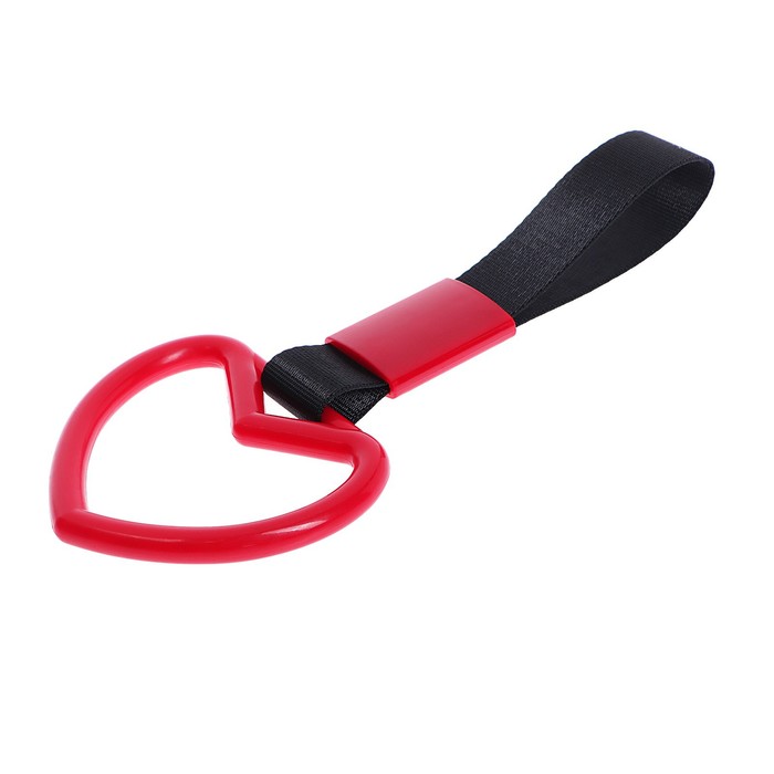 Подвеска для автомобиля, цурикава, JDM «Сердце» 9.5 см, красный