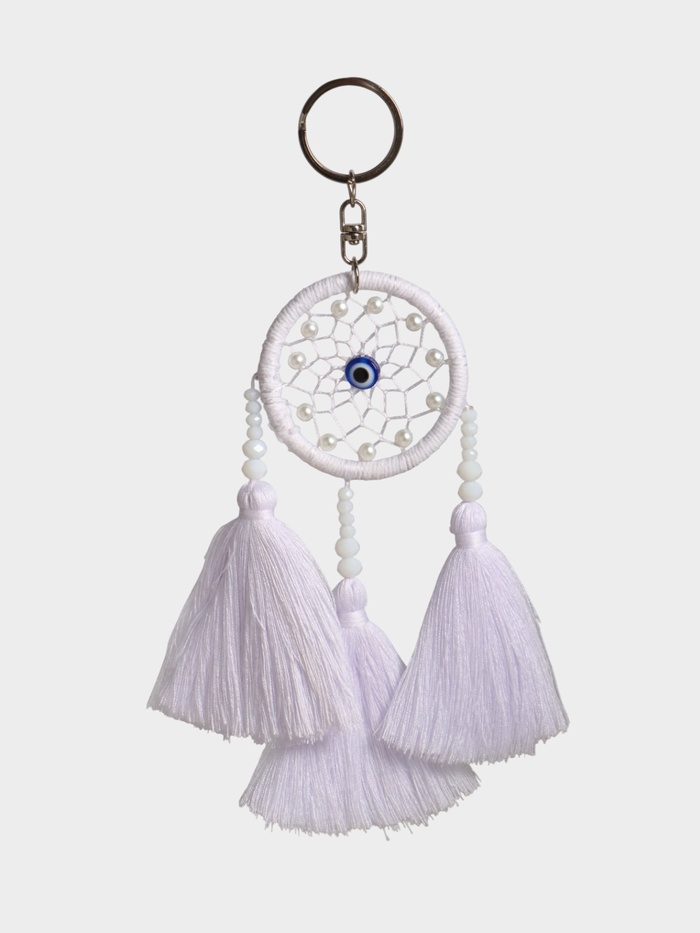 Брелок «Ловец снов», 17 см, белый