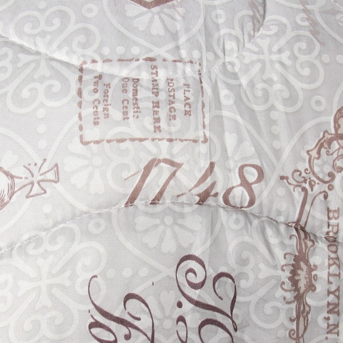 Одеяло зимнее (утеплённое) 1.5 сп. 140×205 см, ватин 400 г/м², МИКС