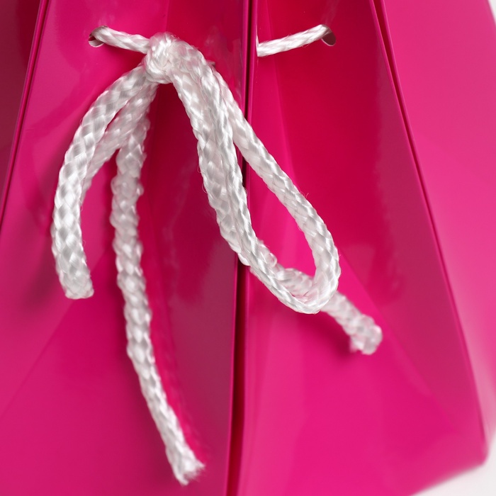 Аквабокс коробка для цветов, розовый, 16×16 см