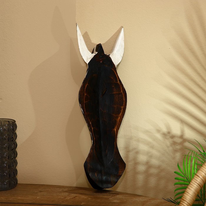 Маска «Зебра, 50 см, дерево албезия