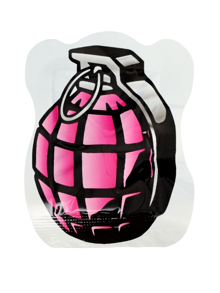 Прикол бомбочка «Граната», 9.5×7×1 см, цвета МИКС