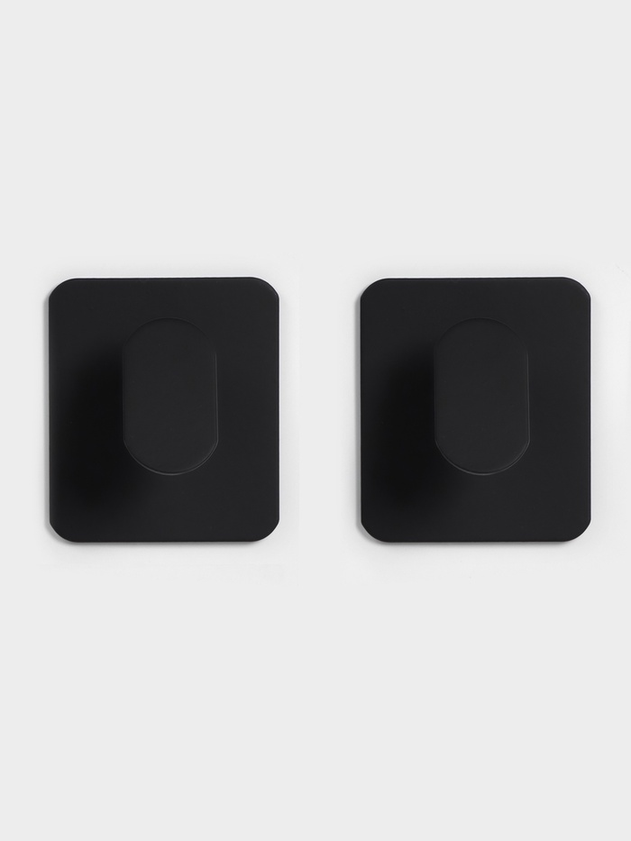 Крючки для ванной Stölz, настенные, 2 шт., чёрные