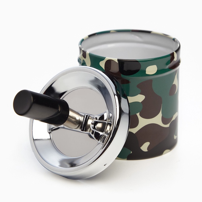 Пепельница бездымная «Армия», для сигарет и стиков, 6.5×11 см