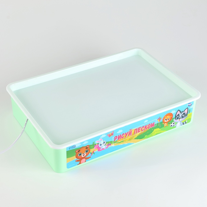 Рисование песком. Планшет «Весёлые животные», 27×39 см