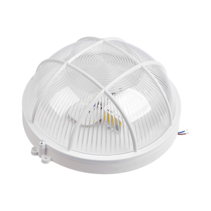 Светильник светодиодный аварийный, 8 Вт, 220 В, IP54, 6500K, пластик, белый