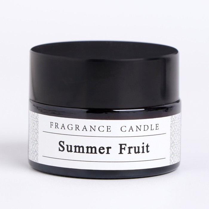 Ароматическая свеча в банке «Летние фрукты», соевый воск, 12 г