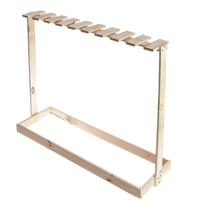 Держатель для садового инвентаря, напольный, под 18 инструментов, Greengo