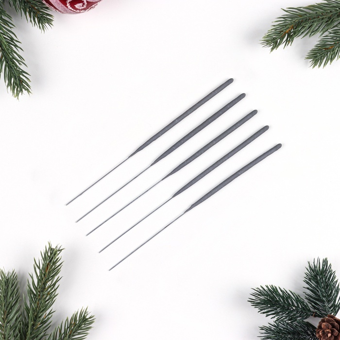 Бенгальские огни золотые «Тройка лошадей», 5 шт., 15 см, горение 30 сек.