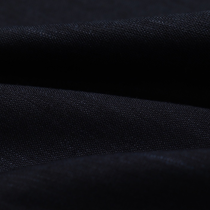 Набор салфеток «Этель» Black, 40×40 см - 2 шт., 100% лён, чёрный