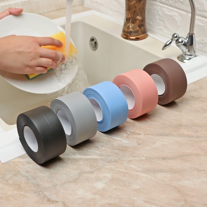 Бордюрная лента «Мой выбор» для ванны и раковины, белая, 22 мм × 3.2 м