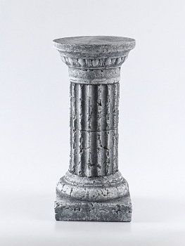 Колонна декоративная «Геометрия», 44×21×21 см, антик