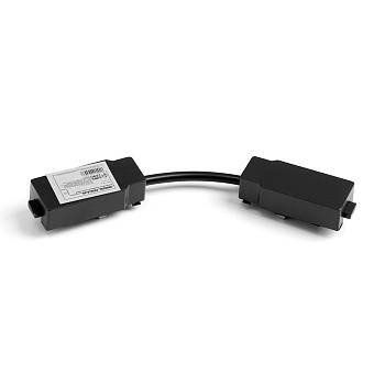 Коннектор для шинопровода гибкий Ultra, чёрный