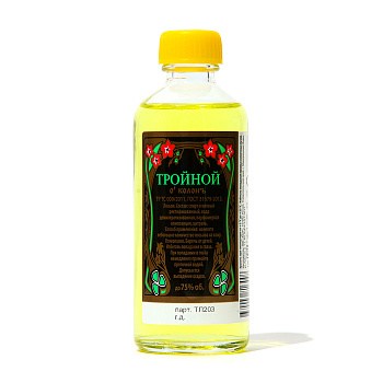 Лосьон одеколон после бритья «Тройной», 100 мл