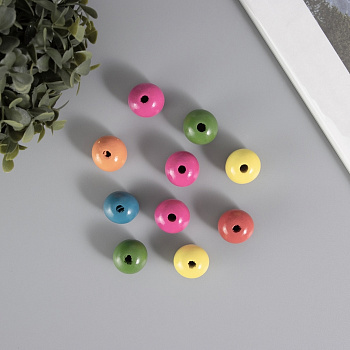 Бусина дерево «Шарики цветные», набор 10 шт., 2.5×2.5 см