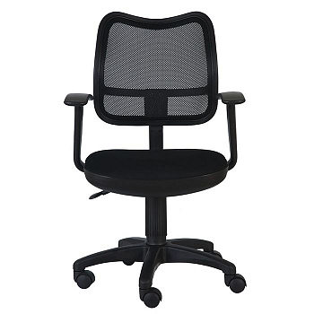 Кресло «Бюрократ» CH-797AXSN, с подлокотниками, на колёсиках, сетка, цвет чёрный 26 - 28