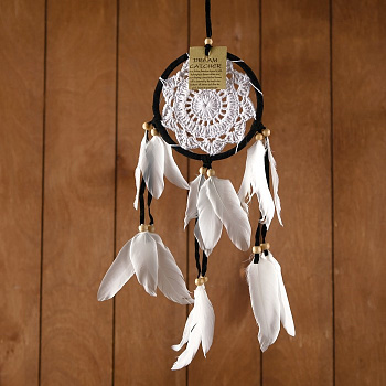 Ловец снов «Восхищение», 12×0.5×40 см, чёрный