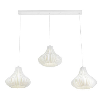 Подвес BayerLux «Ариана» 3хЕ14 15 Вт белый 23×23×20-200 см