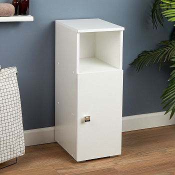 Тумба для ванной комнаты «Кварта 30», 1 открытая секция, 836×350×300 мм, цвет белый