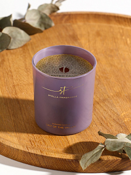 Ароматическая свеча Stella Fragrance 160 г, Lily of the valley