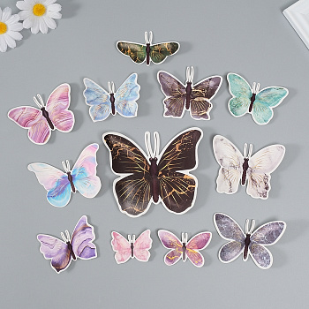 Набор магнитов на холодильник «Мрамор с золотом», 12 шт., картон, h=4-10 см