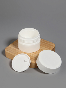 Баночка для хранения, 30 мл, d=5.3 см, белая